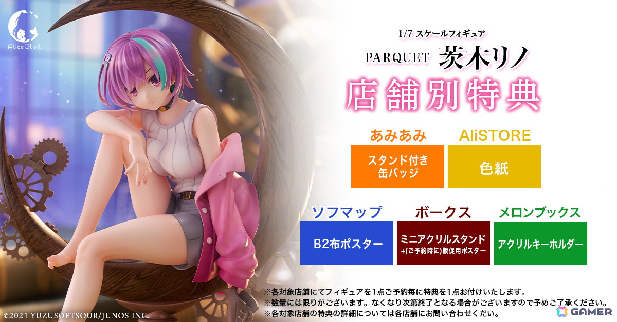 ゆずソフトSOUR」のデビュー作「PARQUET」より茨木リノと城門ツバサが1