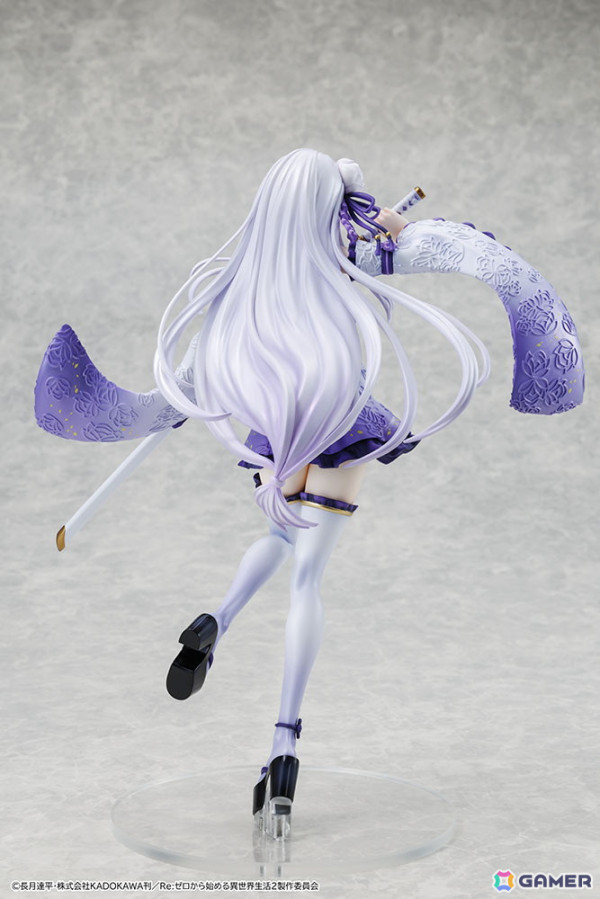 「Re:ゼロから始める異世界生活」エミリアが戦装束ver.で1/7スケールフィギュア化！の画像