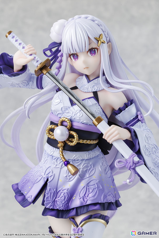 「Re:ゼロから始める異世界生活」エミリアが戦装束ver.で1/7スケールフィギュア化！の画像7