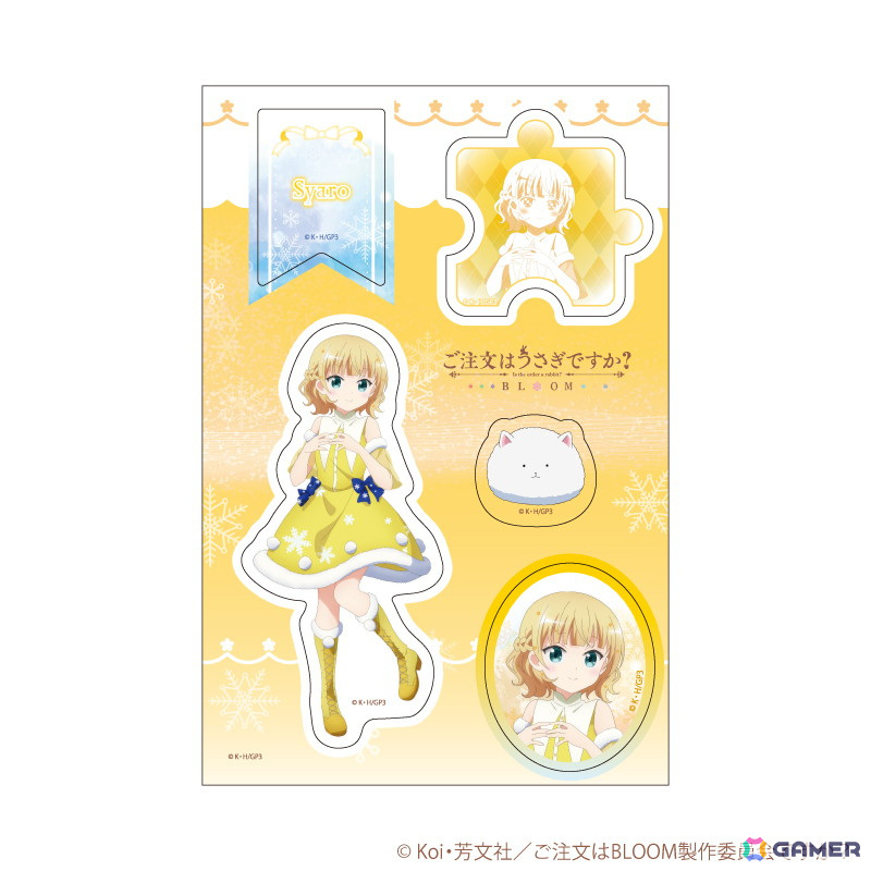 TVアニメ「ご注文はうさぎですか？BLOOM」“雪の妖精”テーマの描き