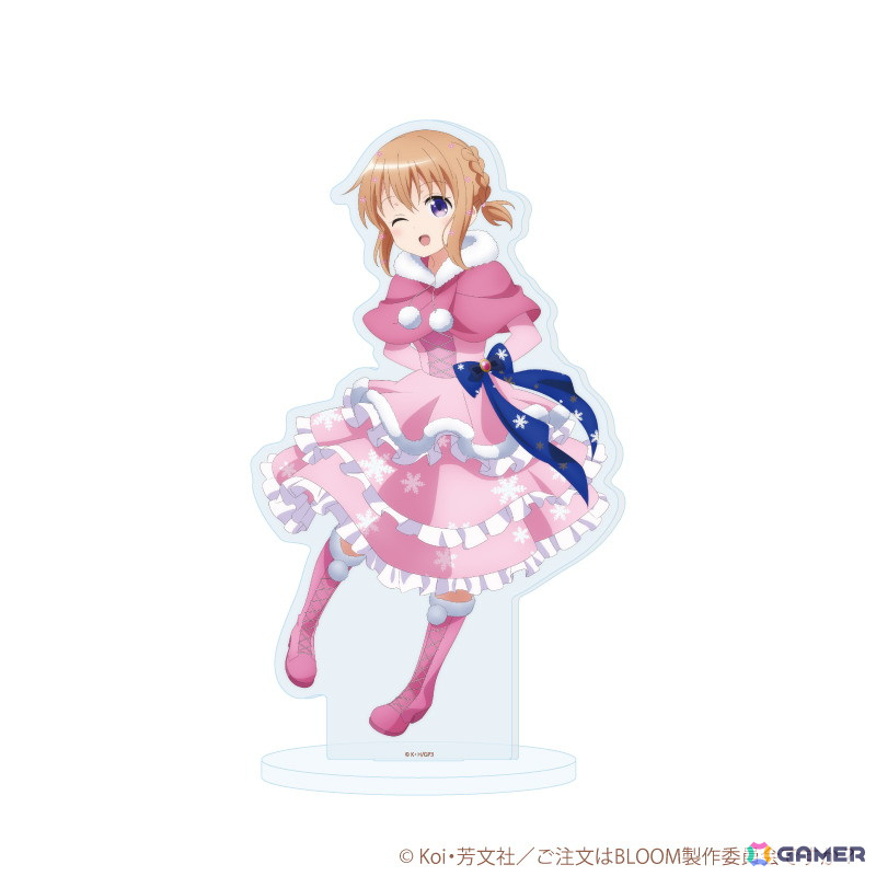 TVアニメ「ご注文はうさぎですか？BLOOM」“雪の妖精”テーマの描き下ろしイラストを使用したグッズが「eeo Store online」に登場！の画像