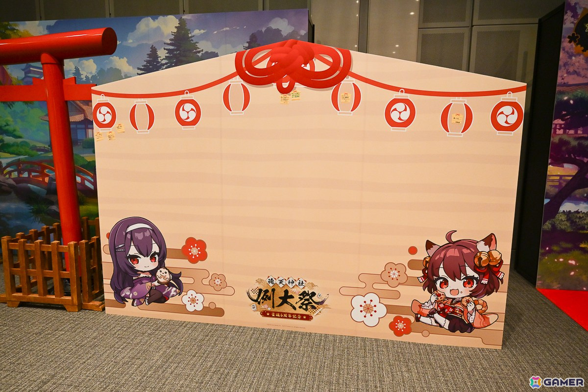 「雀魂6周年記念～魂天神社例大祭～」会場では縁日を思わせる射的や輪投げが盛況！ステージでは小清水亜美さん、立花慎之介さんら声優陣によるゆるい企画もの画像