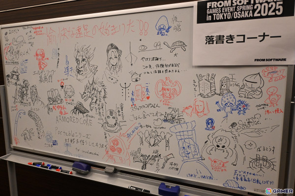 「FROMSOFTWARE GAMES EVENT Spring 2025 in TOKYO」会場レポート！アートワークやグッズの展示、ゲームの新情報が発表されたステージもの画像