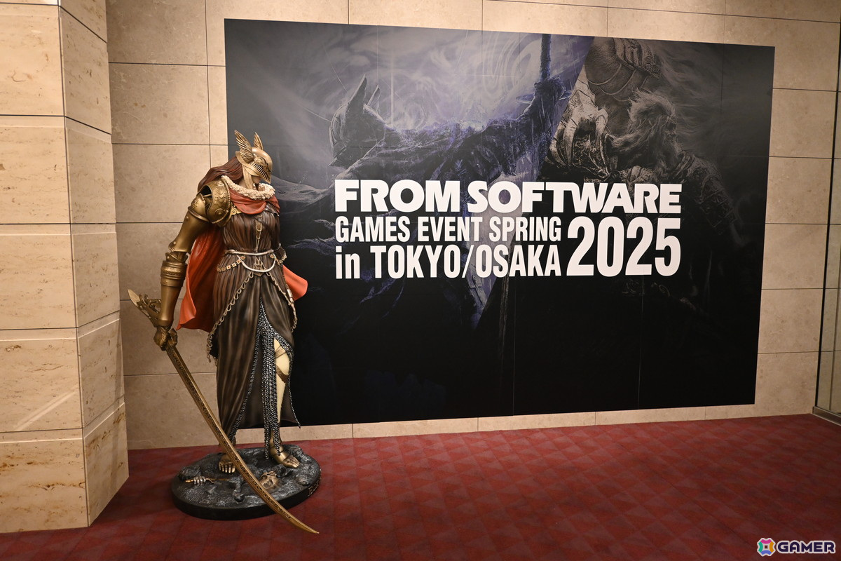 「FROMSOFTWARE GAMES EVENT Spring 2025 in TOKYO」会場レポート!アートワークやグッズの展示、ゲームの新情報が発表されたステージもの画像