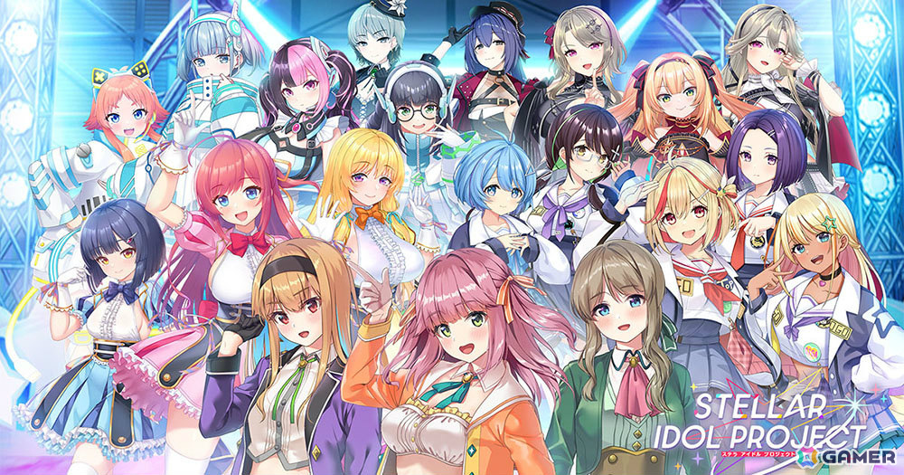 DMM GAMESが贈る放置型アイドル育成RPG「STELLAR IDOL PROJECT」の事前登録受付が開始!の画像