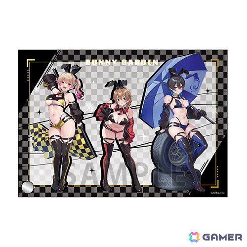 「バニーガーデン」花奈、凜、美羽香がレースクイーンに！抽選会も行われるポップアップストアが5月10日よりゲーマーズにて開催の画像13