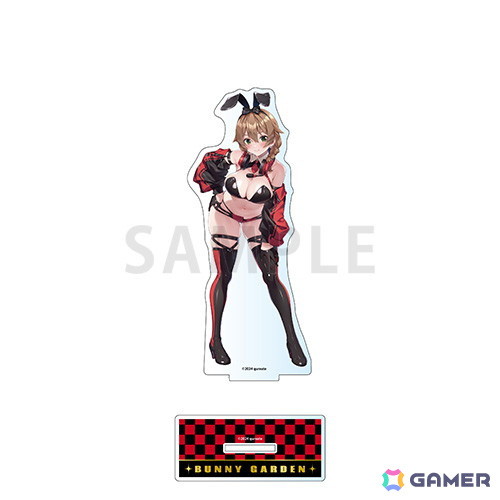 「バニーガーデン」花奈、凜、美羽香がレースクイーンに！抽選会も行われるポップアップストアが5月10日よりゲーマーズにて開催の画像