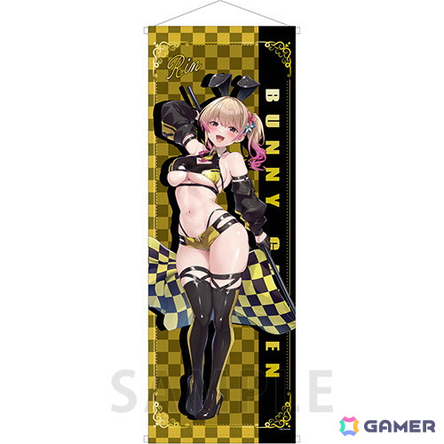 「バニーガーデン」花奈、凜、美羽香がレースクイーンに！抽選会も行われるポップアップストアが5月10日よりゲーマーズにて開催の画像