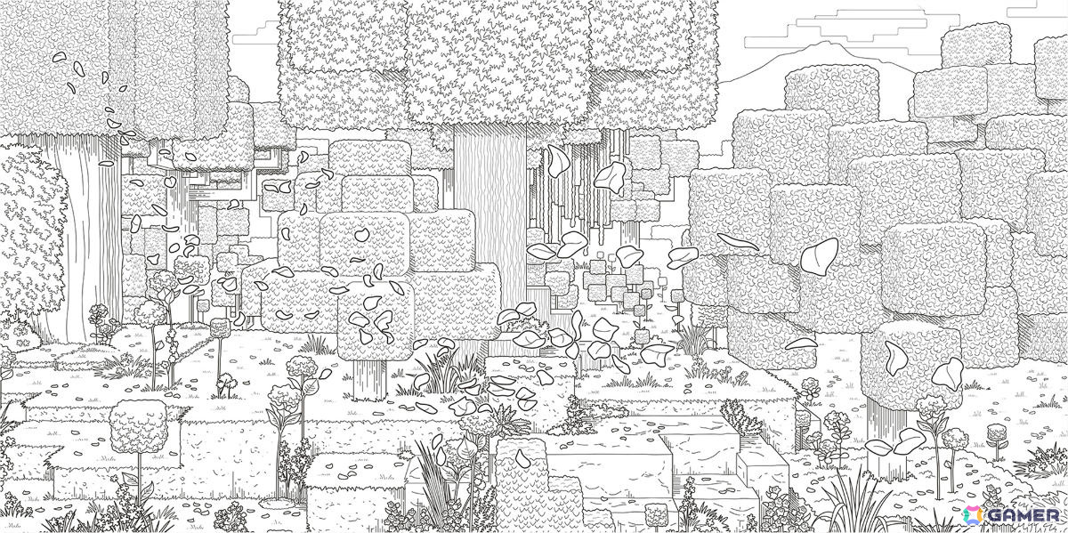 「マインクラフト／ザ・ムービー」の名場面をもとにした公式ぬり絵本が発売！の画像4