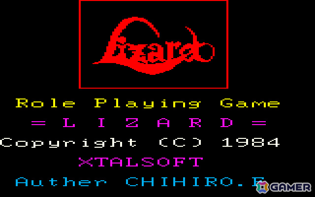 伝説の塔から“真実の書”を探し出すRPG「リザード（PC-6001mkII版）」がプロジェクトEGGで無料配信！の画像5