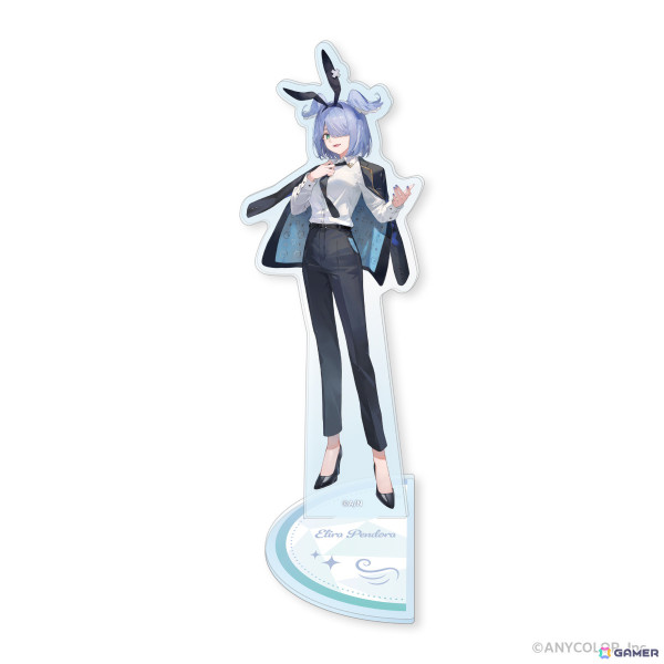 NIJISANJI EN所属・LazuLightの4周年記念グッズが全世界で販売決定！うさ耳を付けたホスト風の2人がアクスタやペンライトになって登場の画像2