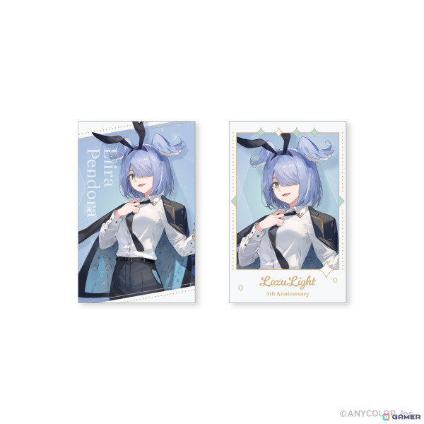 NIJISANJI EN所属・LazuLightの4周年記念グッズが全世界で販売決定！うさ耳を付けたホスト風の2人がアクスタやペンライトになって登場の画像6