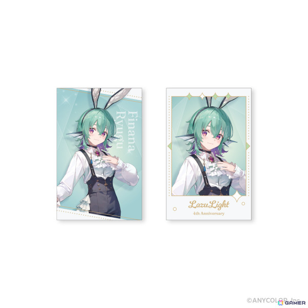 NIJISANJI EN所属・LazuLightの4周年記念グッズが全世界で販売決定！うさ耳を付けたホスト風の2人がアクスタやペンライトになって登場の画像7