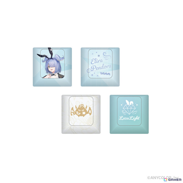 NIJISANJI EN所属・LazuLightの4周年記念グッズが全世界で販売決定！うさ耳を付けたホスト風の2人がアクスタやペンライトになって登場の画像8
