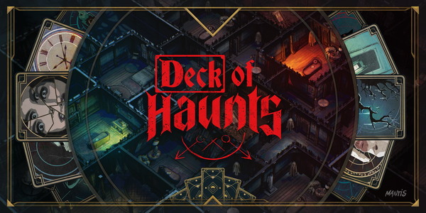 恐怖の館となって人間を狂気にいざなうデッキ構築型ローグライトゲーム「Deck of Haunts」が配信！日本語のローンチトレーラーも公開の画像1
