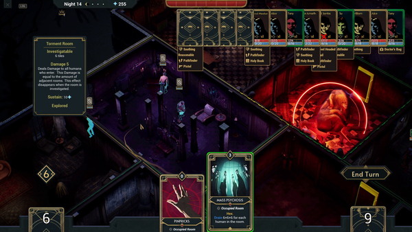 恐怖の館となって人間を狂気にいざなうデッキ構築型ローグライトゲーム「Deck of Haunts」が配信!日本語のローンチトレーラーも公開の画像