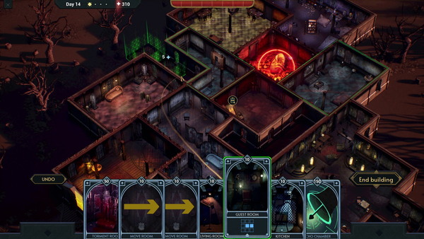 恐怖の館となって人間を狂気にいざなうデッキ構築型ローグライトゲーム「Deck of Haunts」が配信!日本語のローンチトレーラーも公開の画像