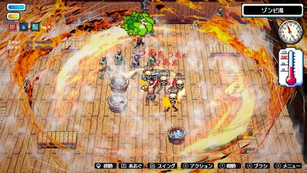 Switch版「Sauna of the DEAD」が5月22日に発売！魔界のサウナを舞台に熱波師となってゾンビたちを整えようの画像