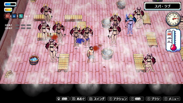 Switch版「Sauna of the DEAD」が5月22日に発売！魔界のサウナを舞台に熱波師となってゾンビたちを整えようの画像