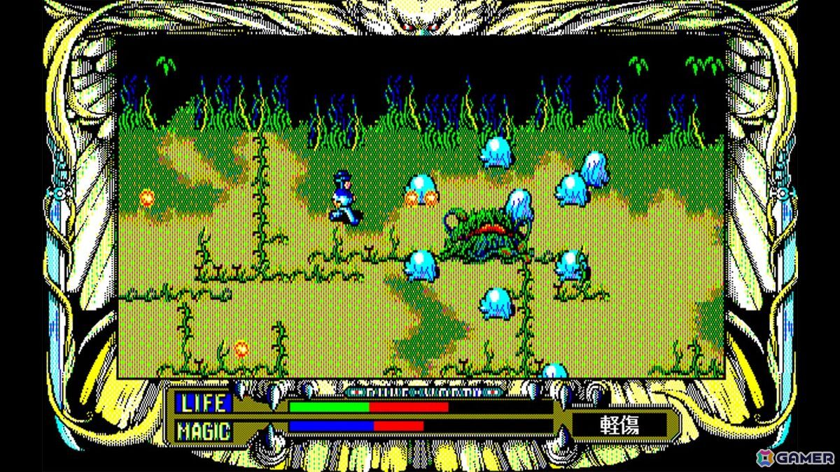 アクションRPG「EGGコンソール ルーンワース 黒衣の貴公子 PC-9801」がSwitchで配信！EGGコンソール初のPC-9801作品の画像