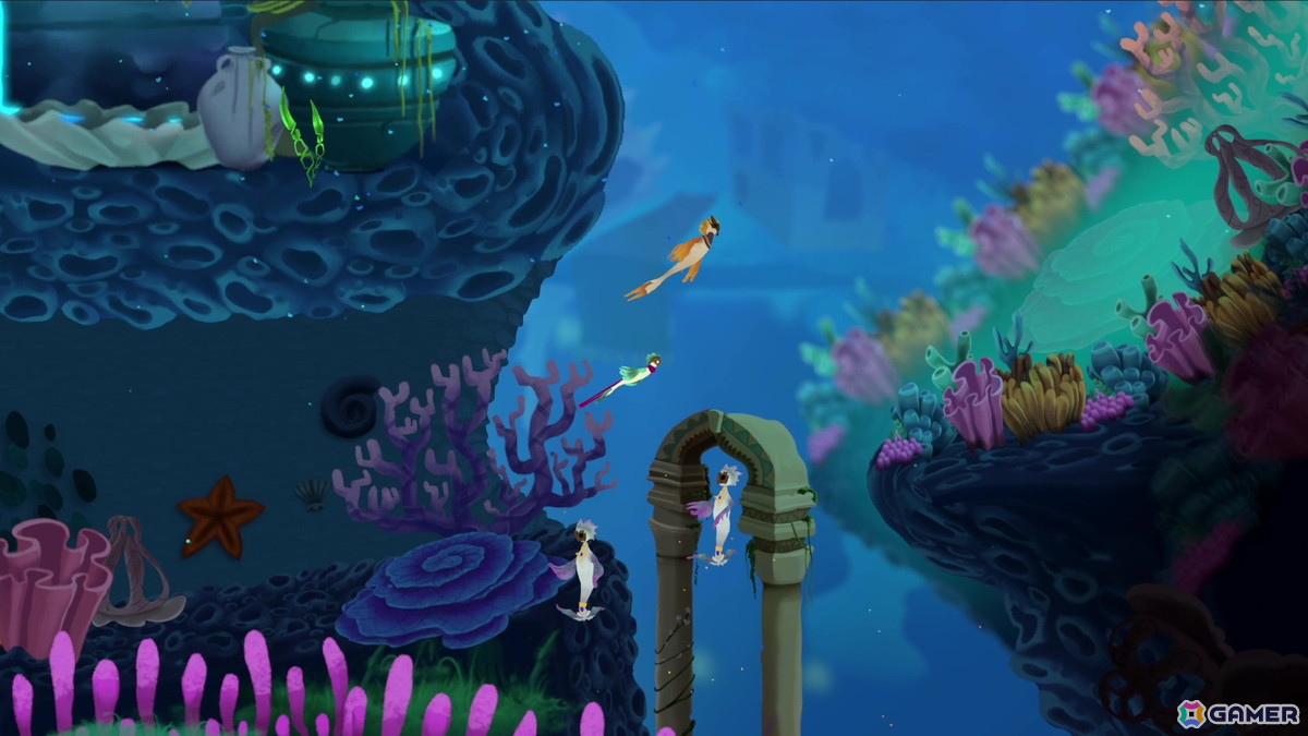 海底探索アドベンチャーゲーム「バハムートとワクワクの木」がSteamで配信！アラビアの神話と伝説に満ちた水域を冒険しようの画像5