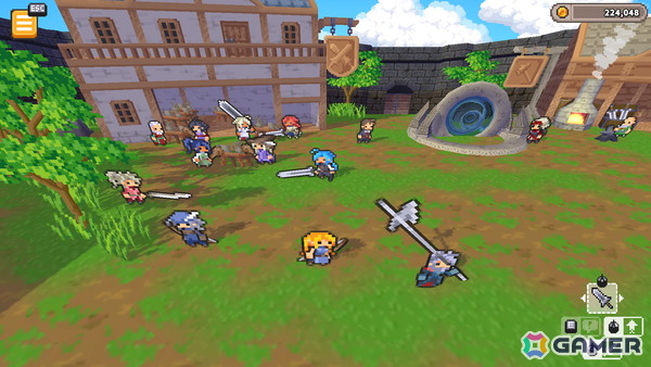 ハック＆スラッシュ・ローグライト「鍛冶屋とダンジョン: 求ム！魔王を倒す武器」Steamで5月16日に発売！集めた素材で武器をクラフトして戦うの画像10