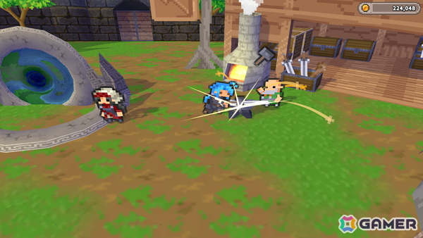 ハック＆スラッシュ・ローグライト「鍛冶屋とダンジョン: 求ム！魔王を倒す武器」Steamで5月16日に発売！集めた素材で武器をクラフトして戦うの画像3
