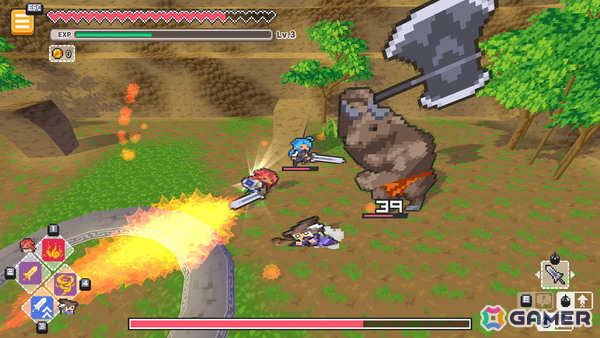 ハック＆スラッシュ・ローグライト「鍛冶屋とダンジョン: 求ム！魔王を倒す武器」Steamで5月16日に発売！集めた素材で武器をクラフトして戦うの画像4