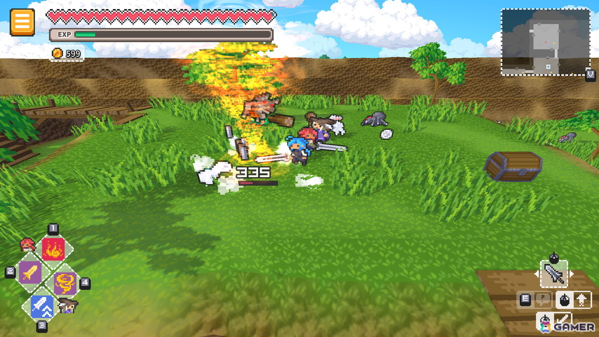 ハック＆スラッシュ・ローグライト「鍛冶屋とダンジョン: 求ム！魔王を倒す武器」Steamで5月16日に発売！集めた素材で武器をクラフトして戦うの画像13
