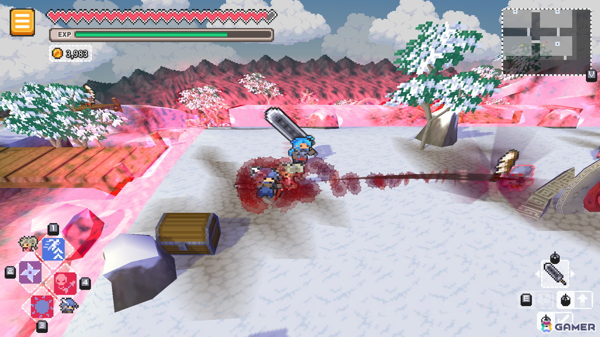 ハック＆スラッシュ・ローグライト「鍛冶屋とダンジョン: 求ム！魔王を倒す武器」Steamで5月16日に発売！集めた素材で武器をクラフトして戦うの画像14