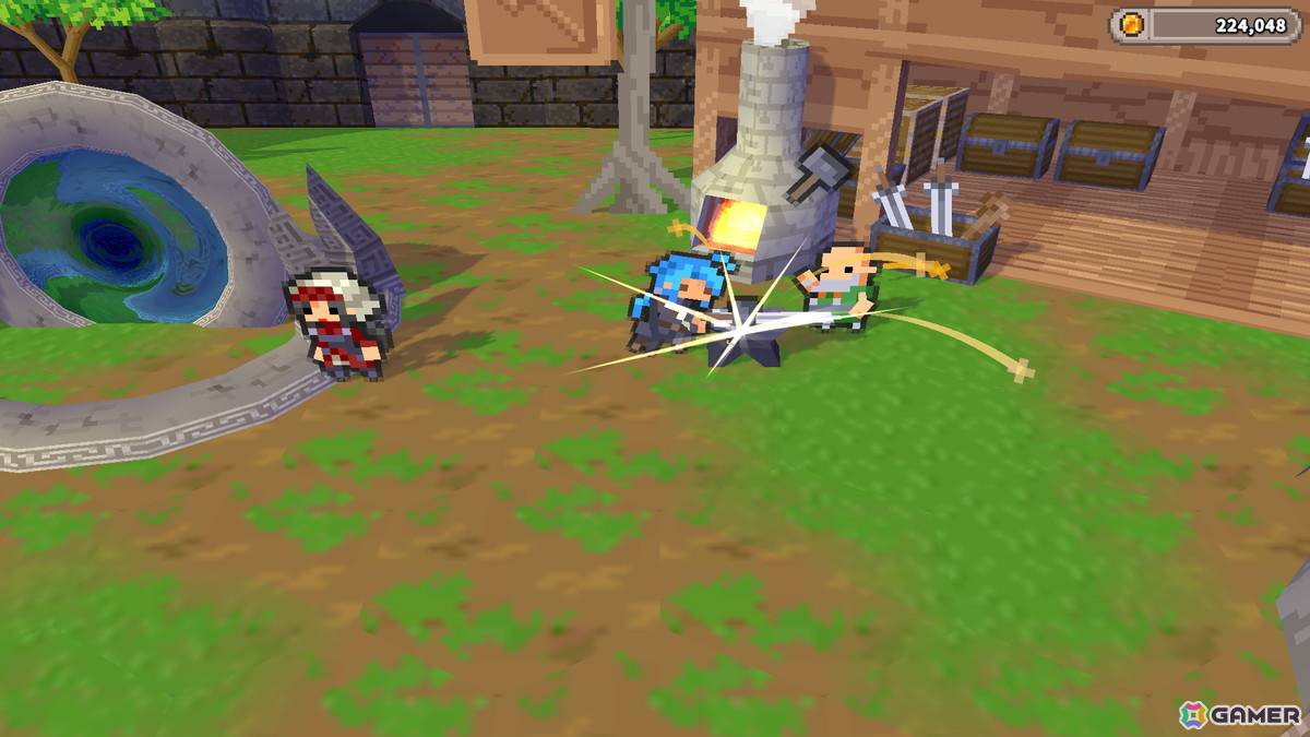 ハック&スラッシュ・ローグライト「鍛冶屋とダンジョン: 求ム!魔王を倒す武器」Steamで5月16日に発売!集めた素材で武器をクラフトして戦うの画像