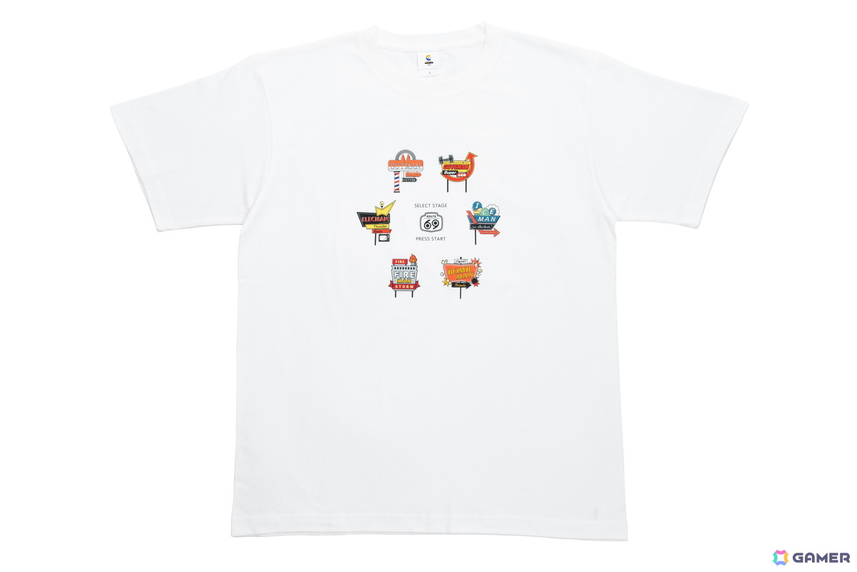 Retro Style Design × ROCKMAN Tシャツ 4,400円(税込)