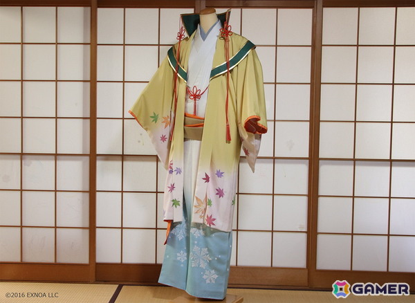 「文豪とアルケミスト」泉鏡花をイメージした着物の受注予約が開始！「文豪とアルケミスト展 -帝國図書館年鑑-」での展示もの画像1