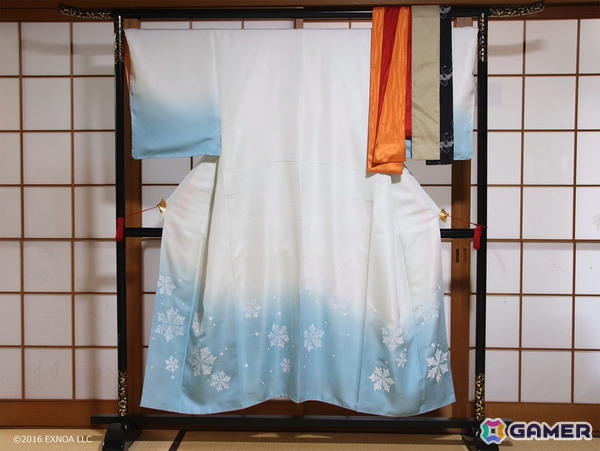 「文豪とアルケミスト」泉鏡花をイメージした着物の受注予約が開始！「文豪とアルケミスト展 -帝國図書館年鑑-」での展示もの画像