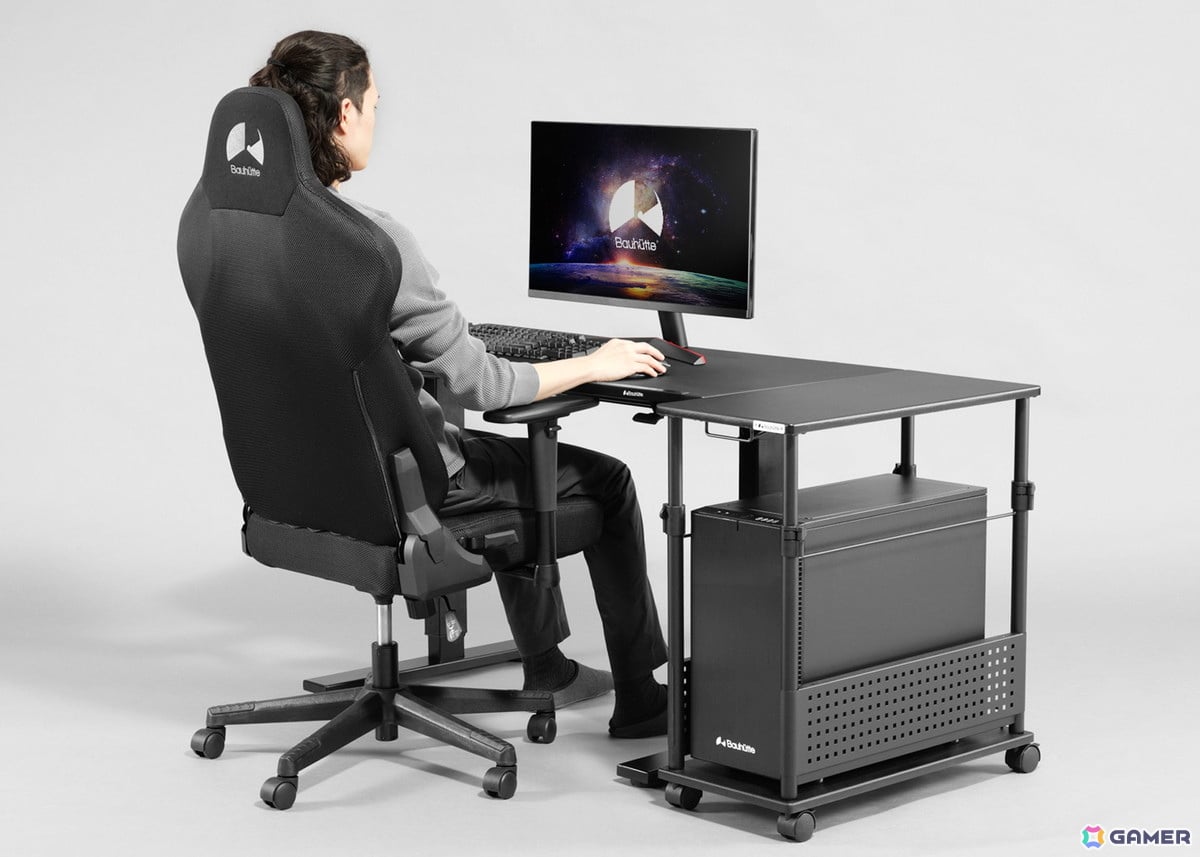 【ゲーミングデスク&チェア】Bauhutte ゲーミングデスク、チェア Bauhutteより快適なゲームプレイに必要な機能を厳選した高コスパモデル