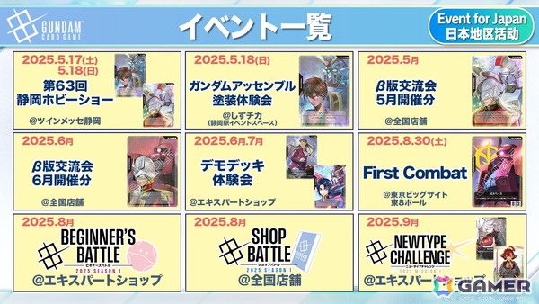 「ガンダムカードゲーム」に「機動新世紀ガンダムX」「機動戦士ガンダムAGE」が参戦決定！ティーチングアプリは5月下旬に全世界同時リリースの画像
