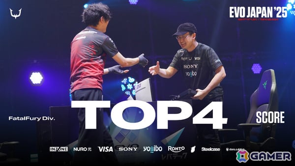 REJECT所属・SCORE選手が「EVO Japan 2025」の「餓狼伝説 City of the Wolves」部門で4位入賞！の画像1
