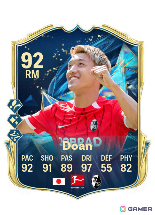 「EA SPORTS FC 25」ブンデスリーガ、女子ブンデスリーガ、シュペルリガのシーズン最優秀チームが発表！堂安律選手も選出の画像3