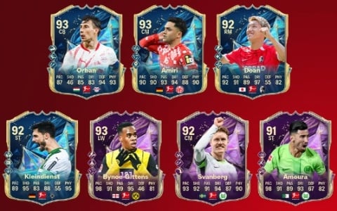「EA SPORTS FC 25」ブンデスリーガ、女子ブンデスリーガ、シュペルリガのシーズン最優秀チームが発表！堂安律選手も選出
