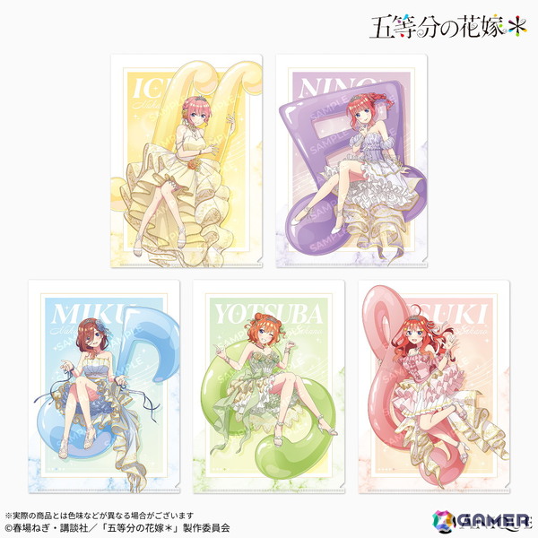 TVスペシャルアニメ「五等分の花嫁＊」より【クインテット】をテーマにした描き下ろしイラストグッズが「Aniqueショップ」にて販売！の画像10