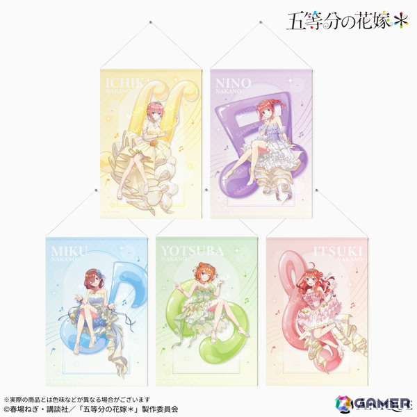 TVスペシャルアニメ「五等分の花嫁＊」より【クインテット】をテーマにした描き下ろしイラストグッズが「Aniqueショップ」にて販売！の画像11