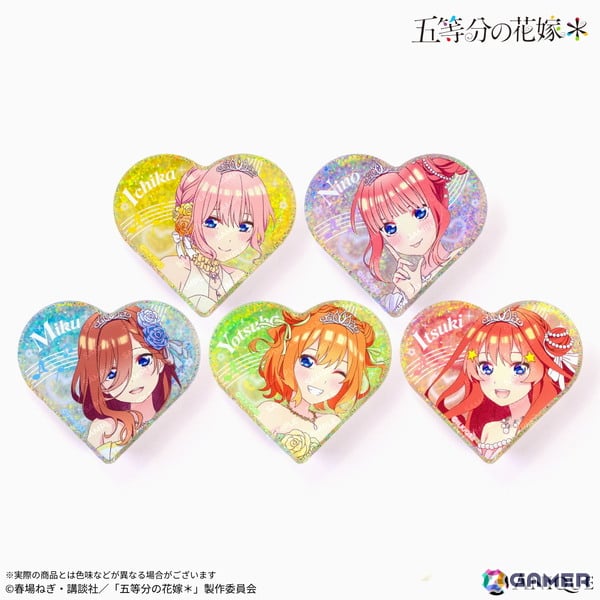 TVスペシャルアニメ「五等分の花嫁＊」より【クインテット】をテーマにした描き下ろしイラストグッズが「Aniqueショップ」にて販売！の画像3