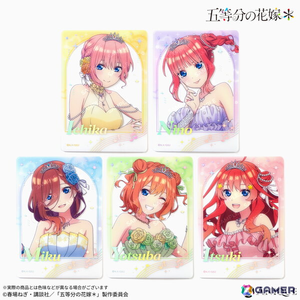 TVスペシャルアニメ「五等分の花嫁＊」より【クインテット】をテーマにした描き下ろしイラストグッズが「Aniqueショップ」にて販売！の画像7