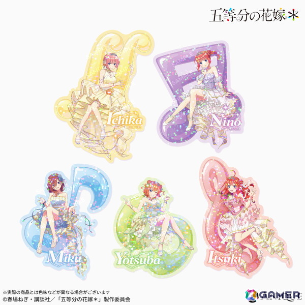 TVスペシャルアニメ「五等分の花嫁＊」より【クインテット】をテーマにした描き下ろしイラストグッズが「Aniqueショップ」にて販売！の画像8