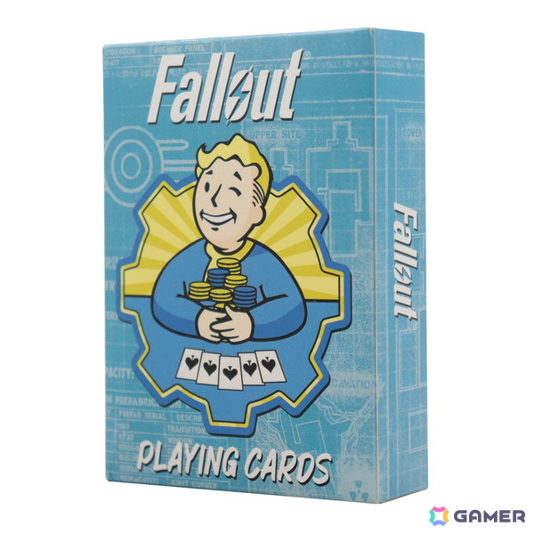 「Fallout」よりVault Boyがデザインされたモノクロコインとトランプの予約受付が開始!の画像