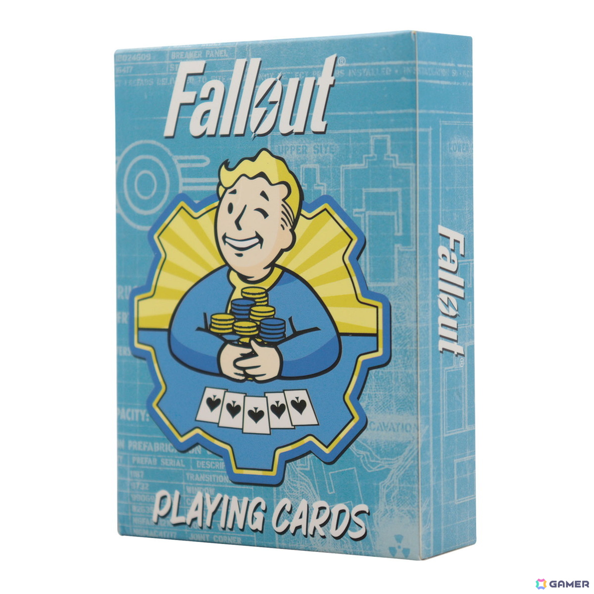 「Fallout」よりVault Boyがデザインされたモノクロコインとトランプの予約受付が開始！の画像5