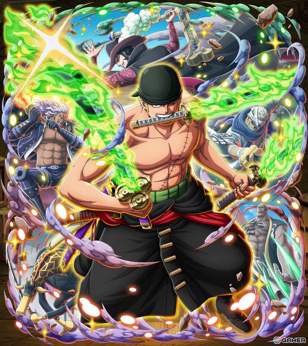 「ONE PIECE トレジャークルーズ」11th Anniv.超スゴフェス!! エッグヘッドの激闘編で超スゴい「ルフィ&ゾロ&サンジ」「黄猿」「ナミ」が登場!の画像