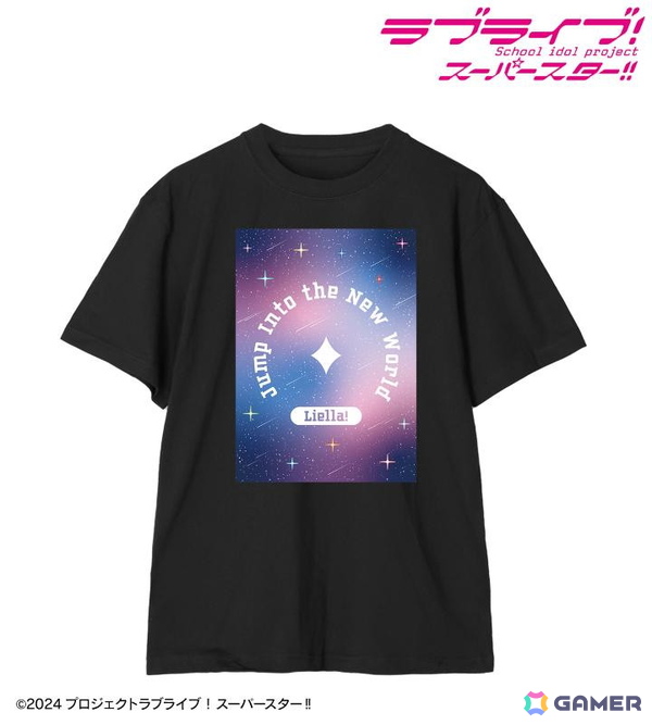 「ラブライブ！スーパースター!!」楽曲「Jump Into the New World」をイメージしたデザインのTシャツなどが登場！の画像2