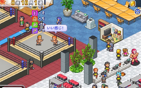 プロレス団体育成SLG「プロレスリング物語」のSteam版が5月19日に配信！選手の育成や設備の整備などを行って人気のプロレス団体を目指そう