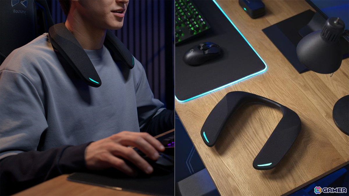 パナソニック、ゲーミングネックスピーカー「SC-GNW30」を2025年6月中旬に発売！4つの搭載スピーカーによるサラウンド体験が味わえるの画像3